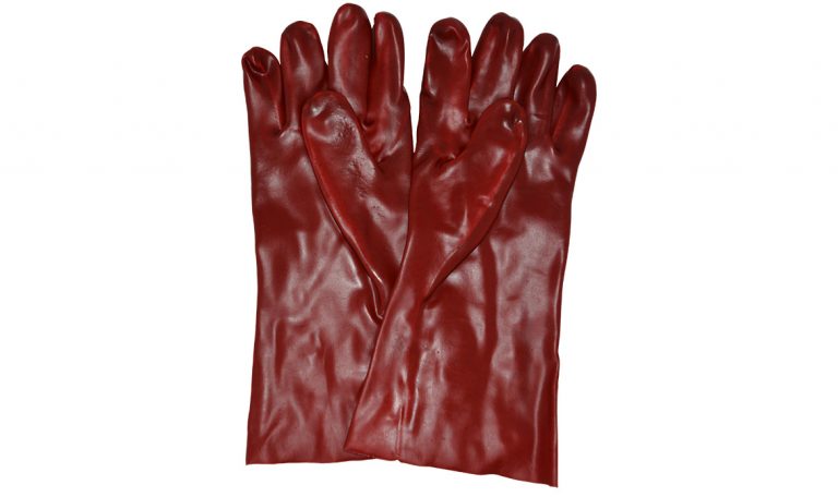 GUANTES DE PVC 14“