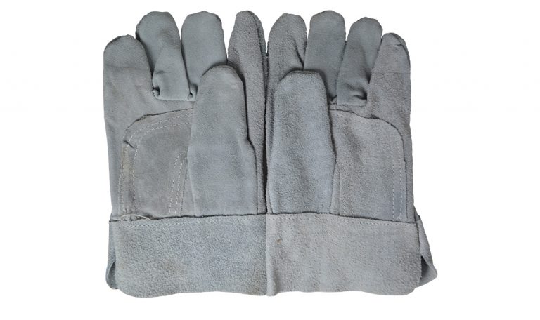 GUANTES DE CARNAZA REFORZADO EN PALMA 10“