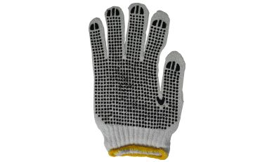 GUANTES TEJIDOS CON PUNTOS PVC