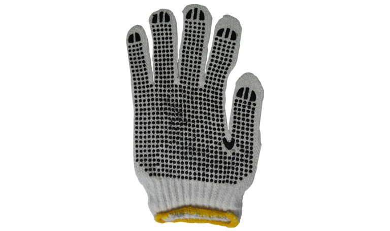 GUANTES TEJIDOS CON PUNTOS PVC